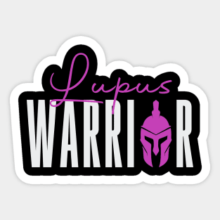 Lupus Warrior Lupus Awareness Month Purple Sticker